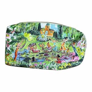 Estee Lauder Women's Watercolor Garden Party Makeup Case Bag Cosmetic